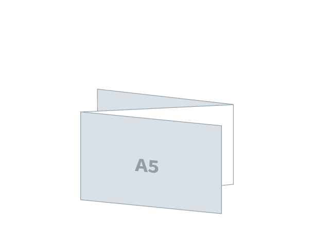 Letak 3 x A5 - 3D UV Spot: 630x148 / 210x148 mm - Z savijanje (D3)