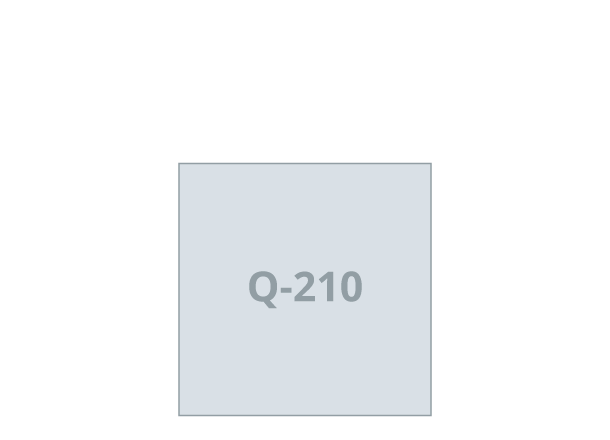 Klaman cjenik Q-210: 210x210 / 420x210 mm (D3)
