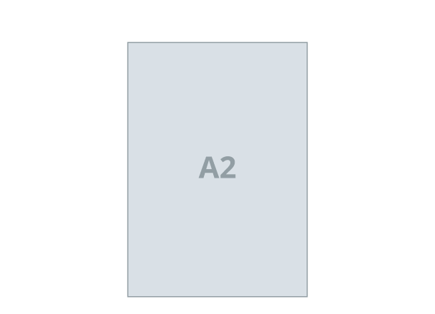 Kalendar - jednolistni A2: 594x420 mm (D1)