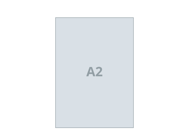 Plakat A2 - Outdoor: 420x594 mm (D1)