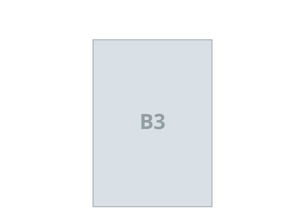 Plakat B3: 340x480 mm (D2)