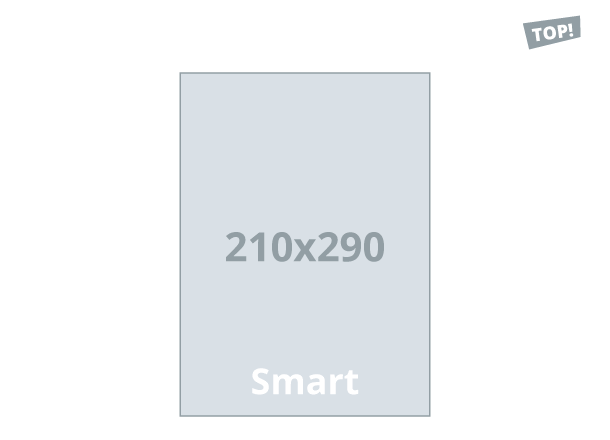 Brošura Smart - 3D UV Spot: 210x290 mm - meki uvez / lijepljeno (D5X)