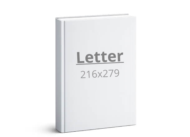 Knjiga Letter: 216x279 mm - tvrdi uvez (D2)