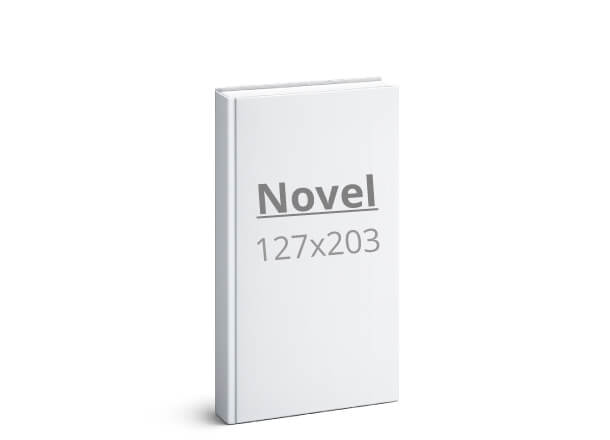 Knjiga Novel: 127x203 mm - tvrdi uvez (D4)
